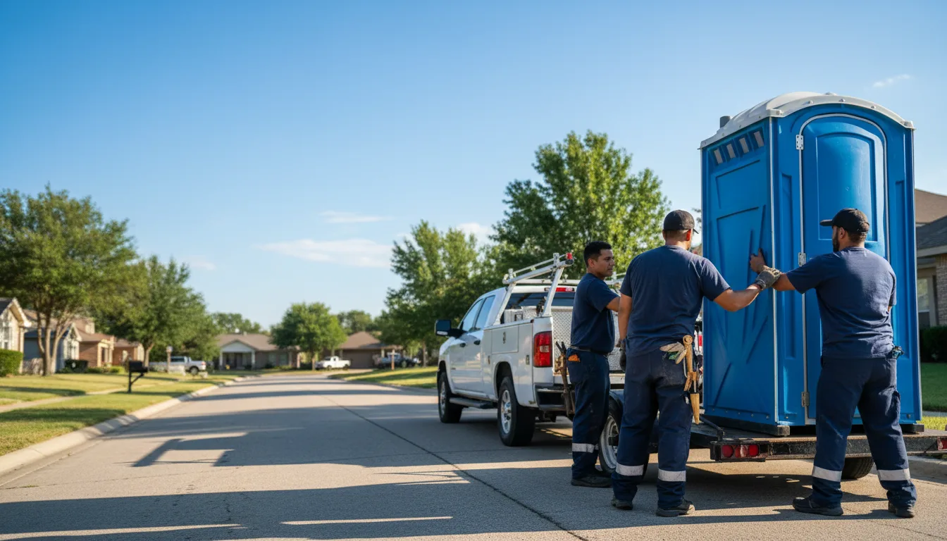 Portable Toilet Rental in Sidney, TX near me